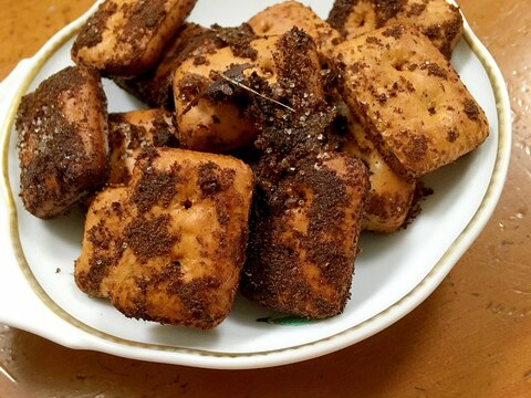 乾パンdeシナモンラスク風♪